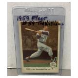 1959 Fleer Ted Williams baseball card