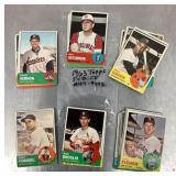 Group of 1963 Topps baseball cards