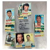 Group of 1961 Topps baseball cards