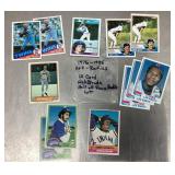 Group of baseball cards
