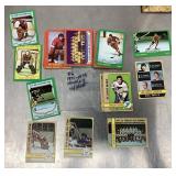 Group of vintage hockey cards