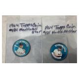 2 1964 Mickey Mantle coins