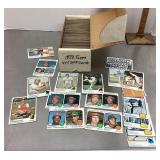 Box of 1973 Topps baseball cards