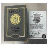 Super Bowl XXXIV coin .999 fine silver