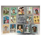 14 vintage St. Louis Cardinals baseball cards