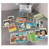 Group of vintage 1960s Topps baseball cards