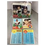 Group of 1963 Topps baseball cards