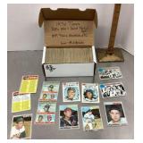 Box of 1970 Topps baseball cards