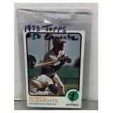 1973 Topps Roberto Clemente baseball card