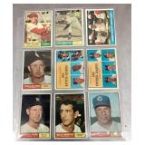 1961 Topps baseball card lot