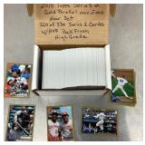 2010 Topps Gold Parallel Series 2 near complete