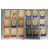 18 1965 Topps embossed baseball cards