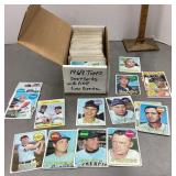 Box of 1969 Topps baseball cards