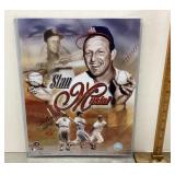 Stan Musial autographed collectible with COA