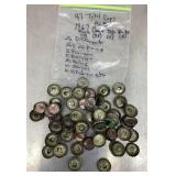 Group of baseball soda caps