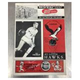 Vintage St. Louis Hawks magazine
