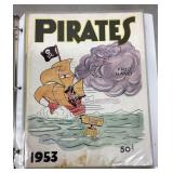 1953 Pittsburgh Pirates yearbook