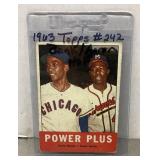 1963 Topps Power Plus baseball card