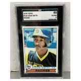 1979 Topps graded Ozzie Smith rookie card