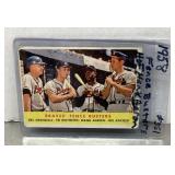 1958 Topps Braves Fence Busters baseball card