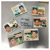 Group of 1956 Topps baseball cards