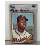 1962 Topps Hank Aaron baseball card