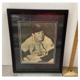 Stan Musial autographed photo print