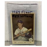 1959 Fleer Ted Williams baseball card