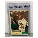 1961 Topps Hank Aaron baseball card