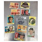 Group of vintage baseball cards
