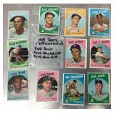 1959 Topps St. Louis Cardinals baseball cards