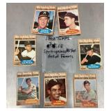 Group of 1962 Topps baseball cards