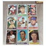 1966 Topps baseball card lot
