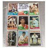 27 New York Yankees baseball cards