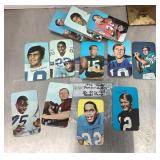 30 1970 Topps Football Supers cards