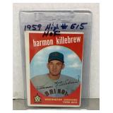1959 Topps Harmon Killebrew baseball card