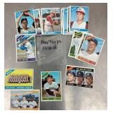 Group of 1966 Topps baseball cards