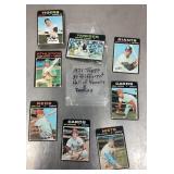 30 1971 Topps baseball cards