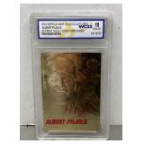 2003 Graded Albert Pujols baseball card