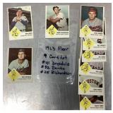 Group of 1963 Fleer baseball cards