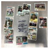 Group of 1974 Topps baseball cards
