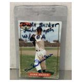 1994 Duke Snider autographed baseball card