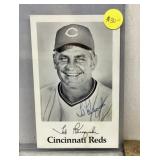 Autographed ted Kluszewski photo