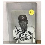 Whitey Herzog signed photo
