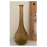 Bubble glass genie bottle --no stopper