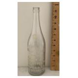 Walter P. Powers glass ginger ale bottle