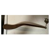 Marching band underarm flute lyre