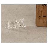 Swarovski crystal cat