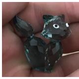 Swarovski crystal cat