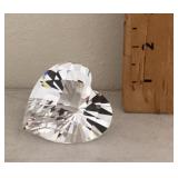Swarovski crystal heart